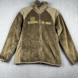 Polartec ECWCS Gen III Fleece Jacket Mens Small Regular Coyote Brown USGI